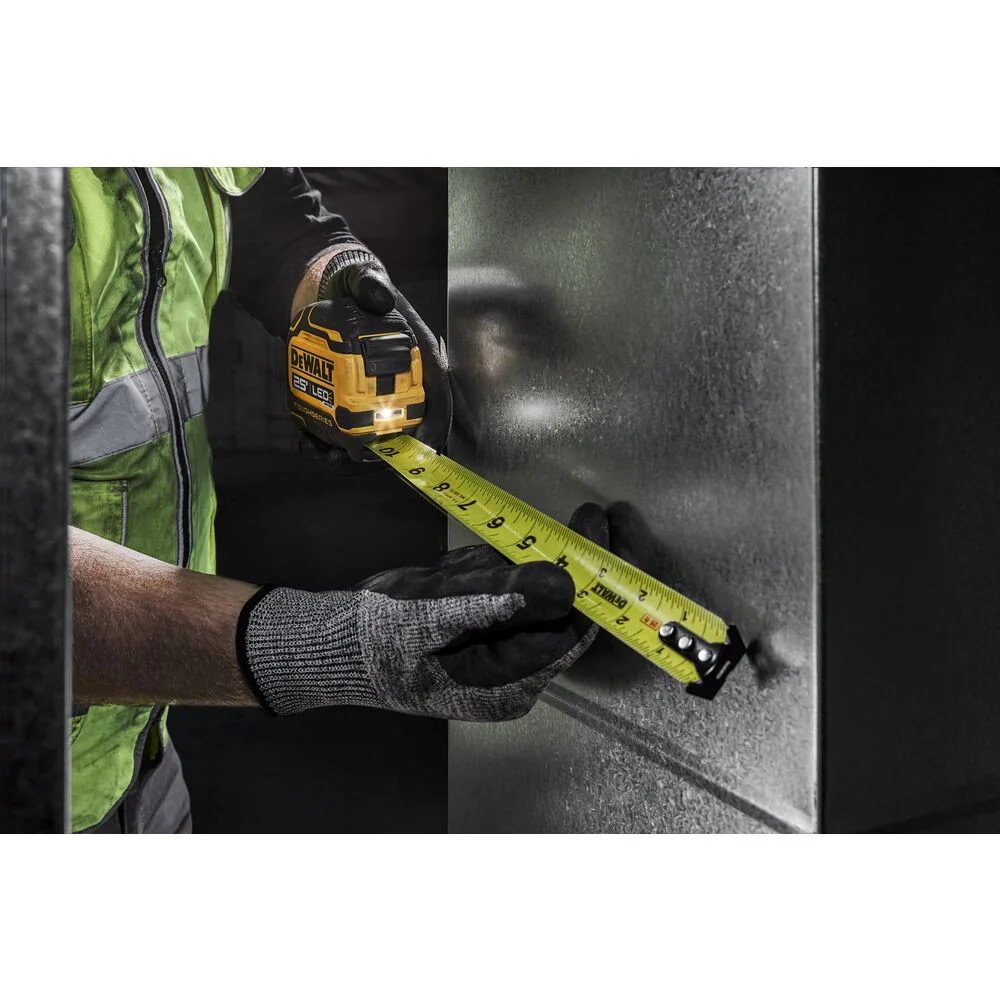DeWalt DWHT35625S TOUGHSERIES 25' x 1-1/4"  LED lighted Tape Measure , Micro USB Port - Image 7