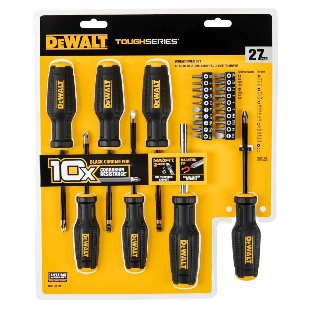 DeWalt DWHT65104 DEWALT® TOUGHSERIES 27PC Screwdriver Set - Image 3