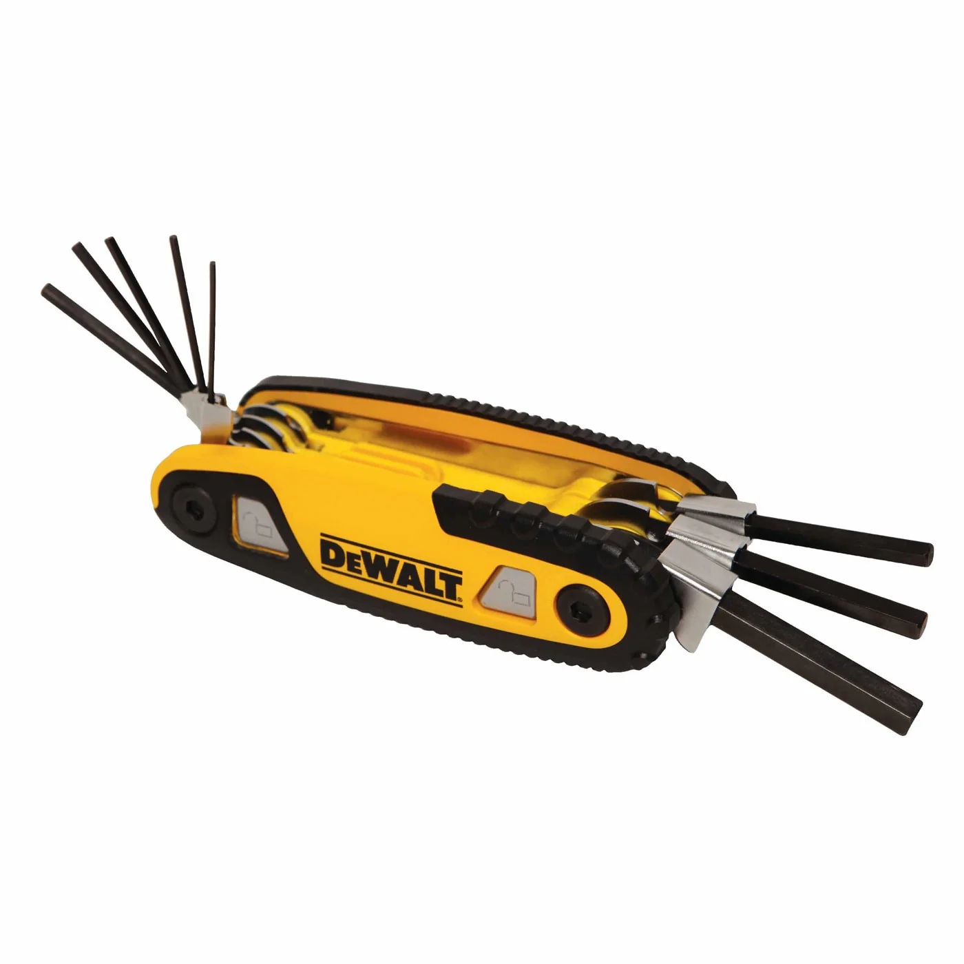DeWalt DWHT70262M Folding Locking Hex Key Set - SAE - Image 3