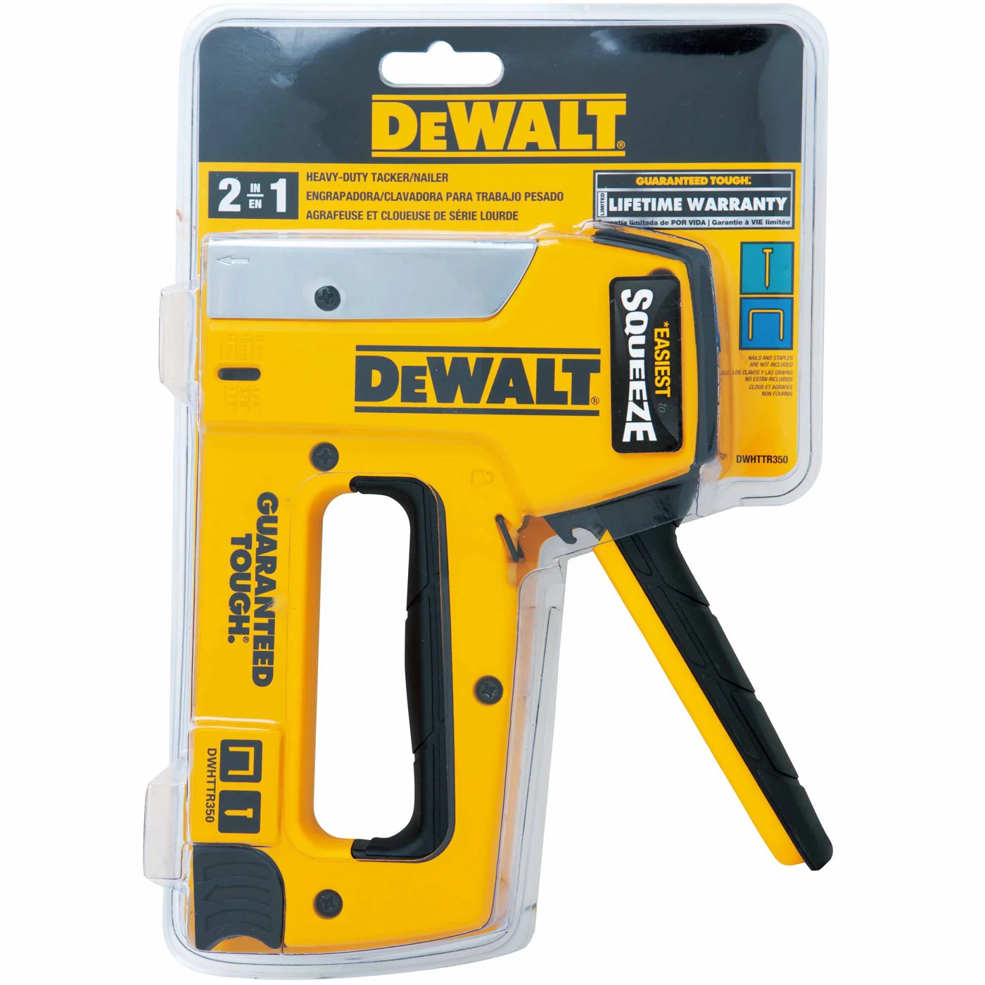 DeWalt DWHTTR350 Heavy-Duty Aluminum Hand Stapler/Brad Nailer (T50 STYLE) - Image 3