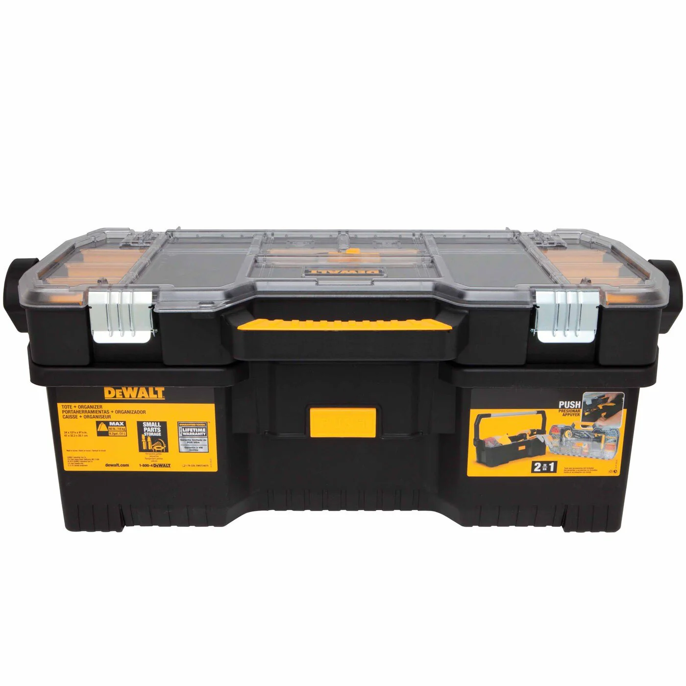 DeWalt DWST24075 Tote w/ Removable Organizer - Image 3