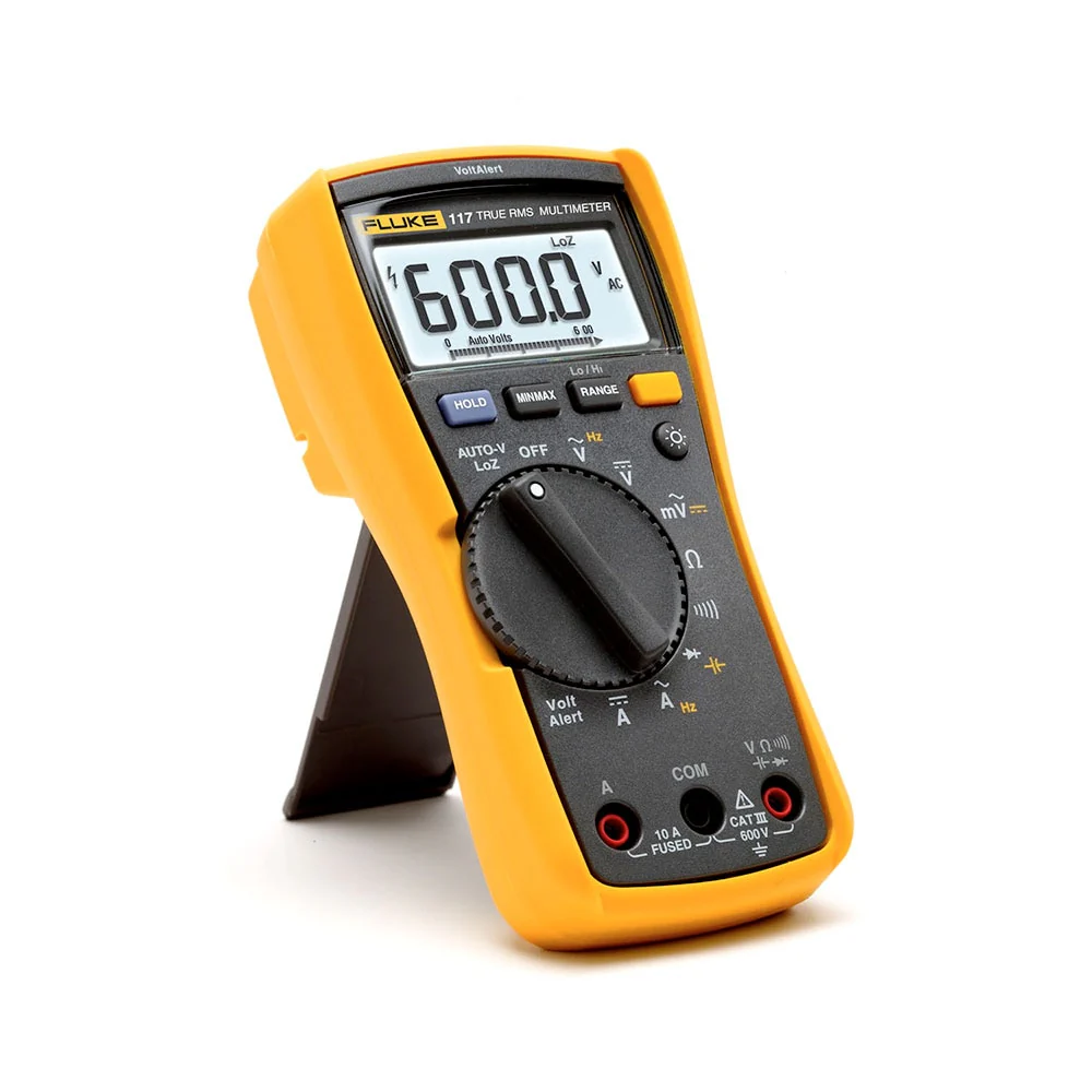 Fluke 2538815 117 Electrician's True RMS Digital Multimeter with Non-Contact Voltage Detection - Image 2