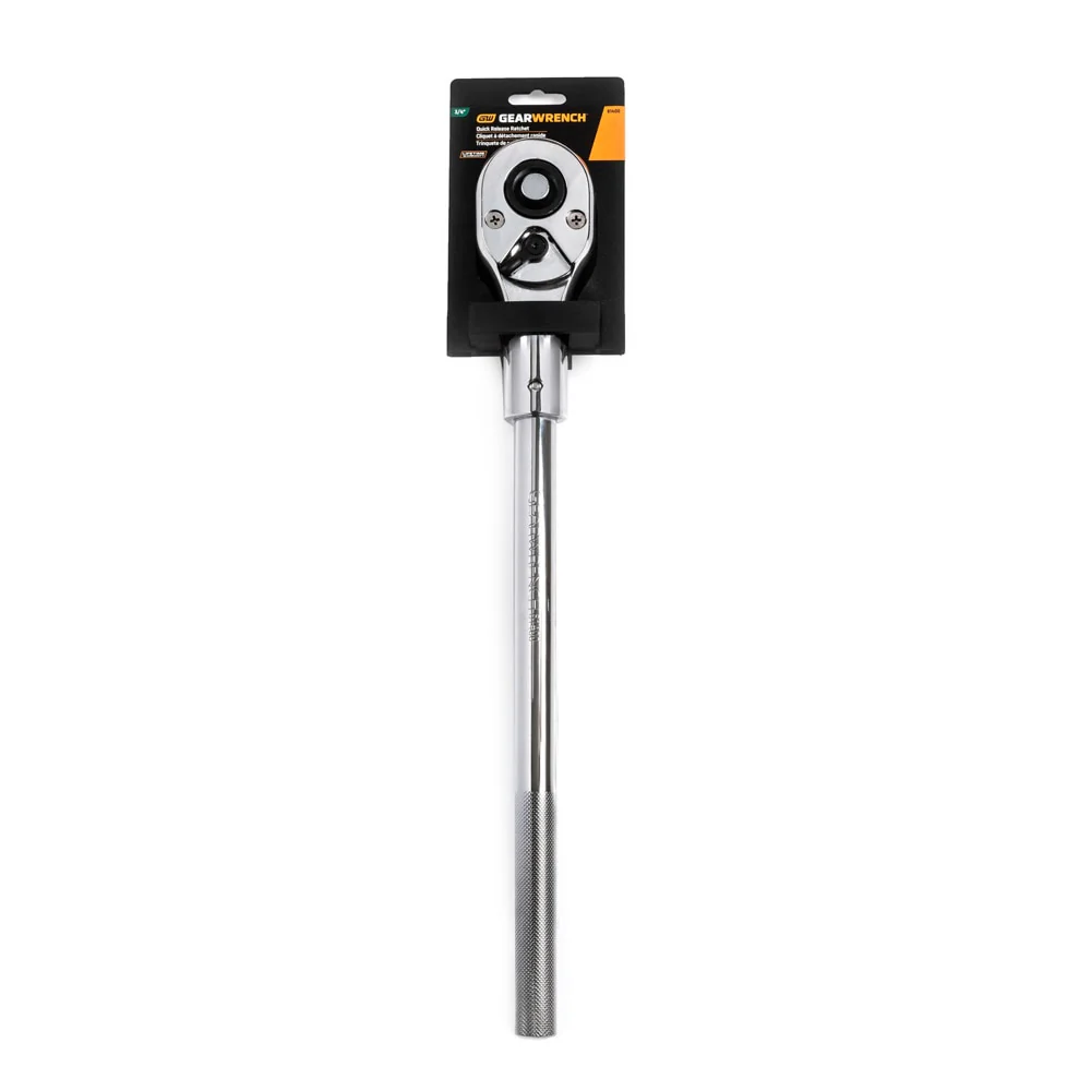 GearWrench 81400 3/4" Drive 24-Tooth Quick Release Teardrop Ratchet 19-3/4" - Image 4
