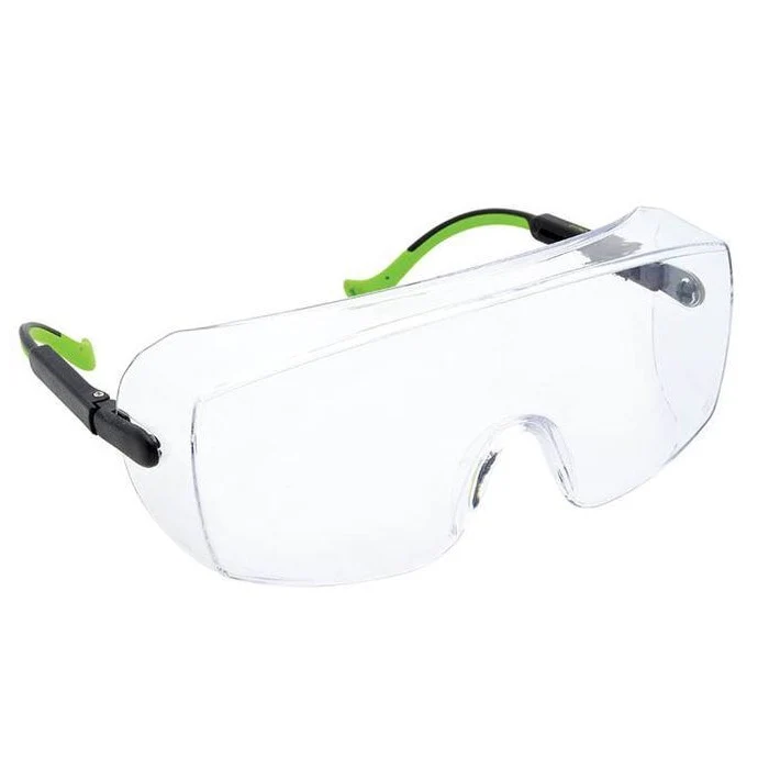 Greenlee 01762-07C Clear Over-Wrap Safety Glasses - Image 2