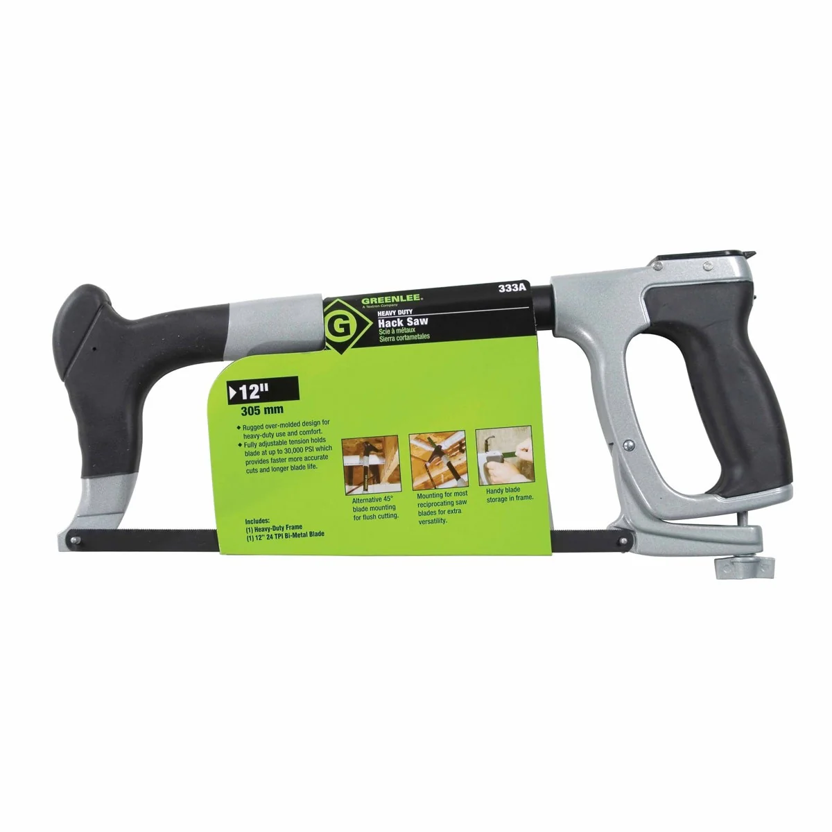Greenlee 333A 12" Hacksaw (POP) - Image 3