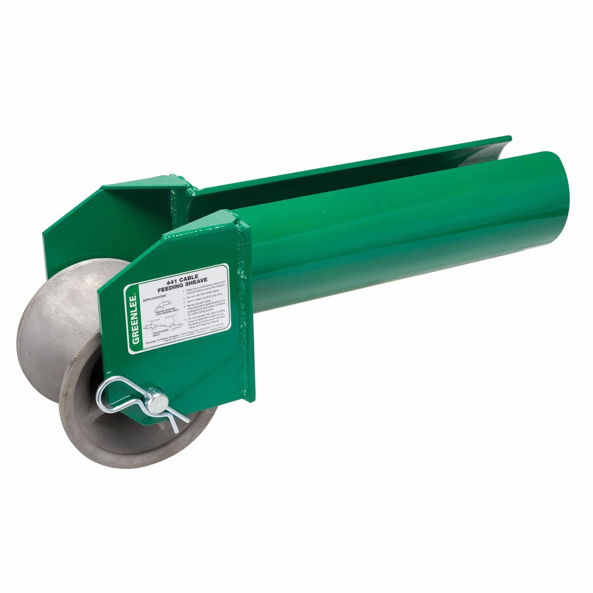 Greenlee 441-2-1/2 Feeding Sheave for 2-1/2" Conduit - Image 3