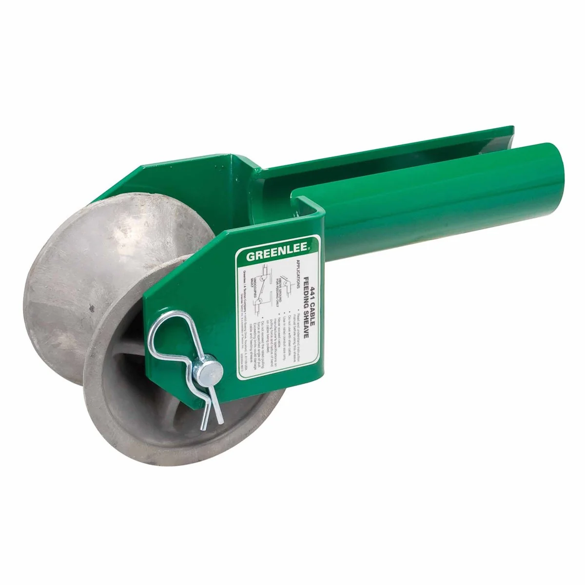 Greenlee 441-3 Feeding Sheave for 3" Conduit - Image 5