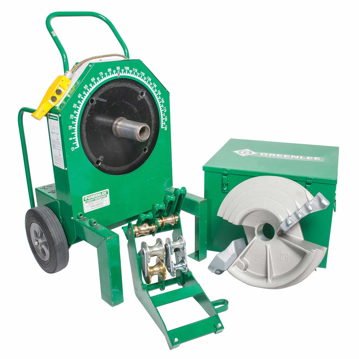 Greenlee 555ESC Electric Classic Bender with Single EMT Shoes - Image 3