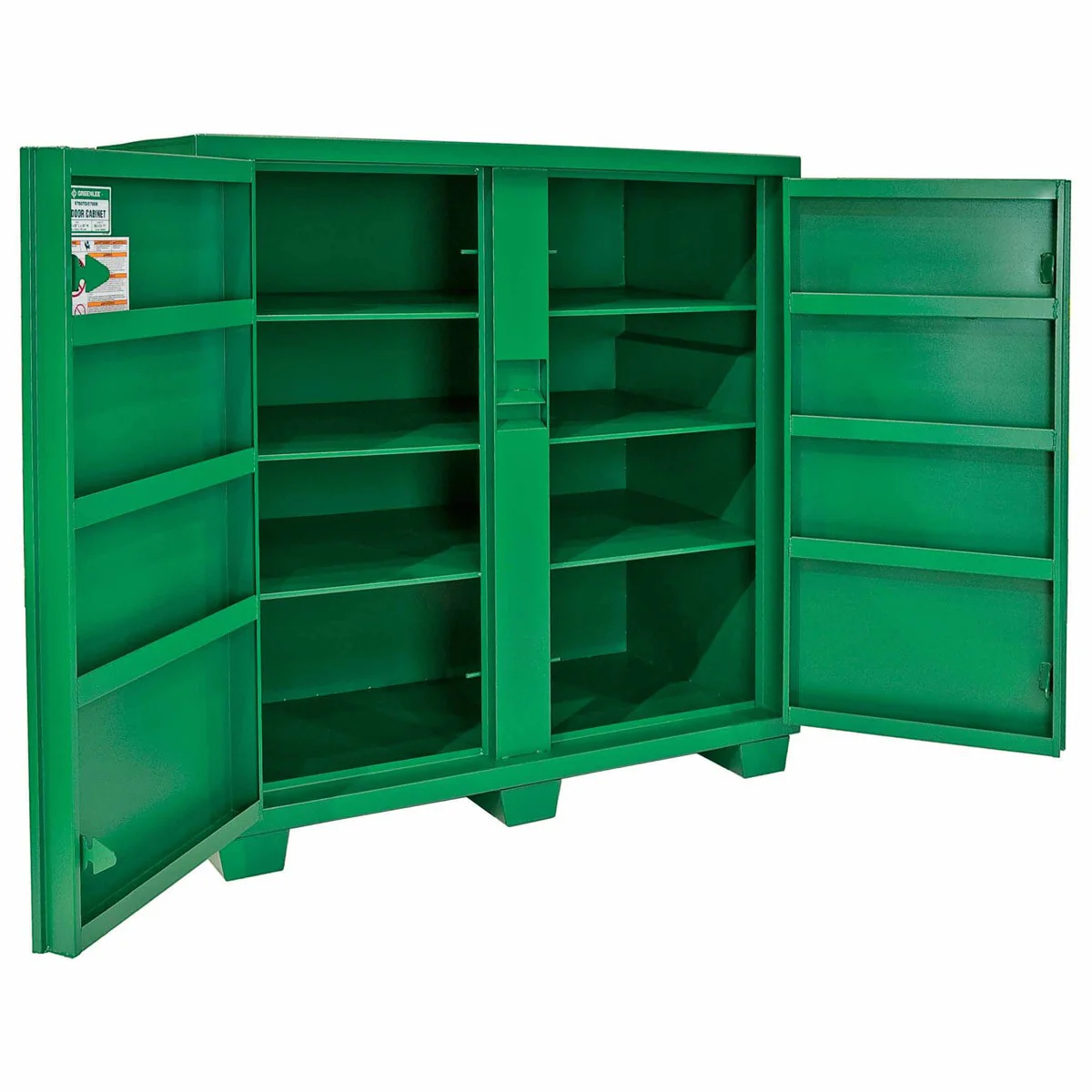 Greenlee 5760TD Two Door 30" Depth Storage Cabinet - 56x60x30 Jobsite Workshop Storage cabinet - Image 2