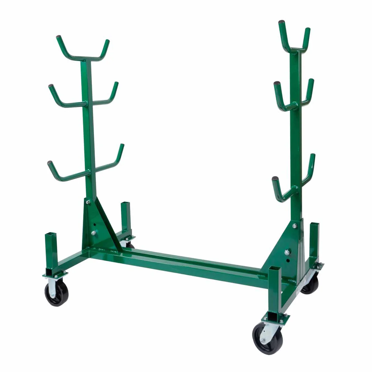 Greenlee 668 Mobile Conduit and Pipe Rack with Casters - Image 8