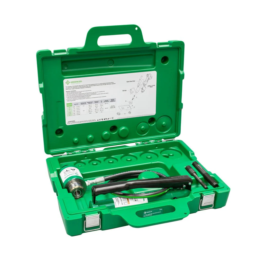 Greenlee 7646 Ram and Hand Pump Hydraulic Driver Kit - Image 2