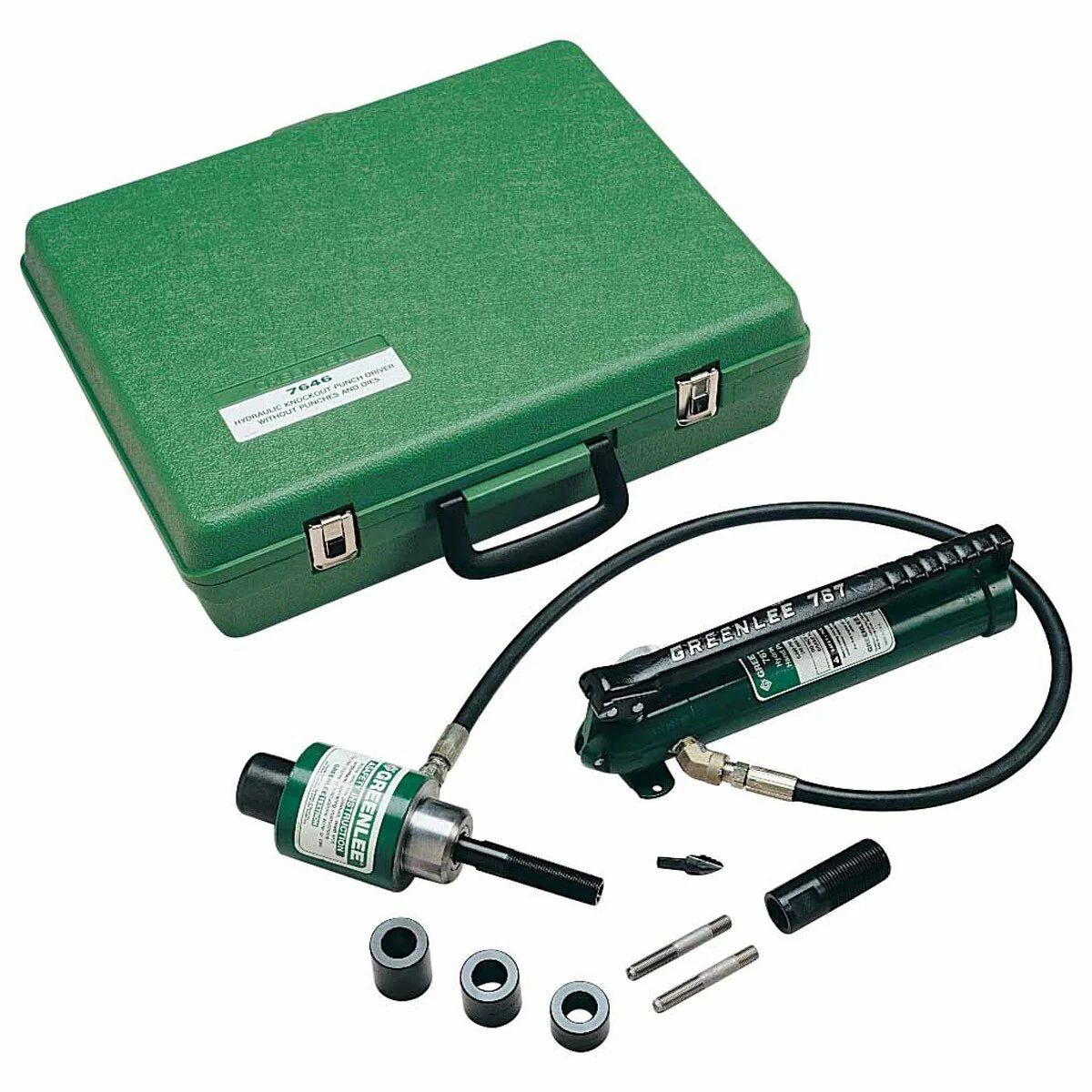 Greenlee 7646 Ram and Hand Pump Hydraulic Driver Kit - Image 3