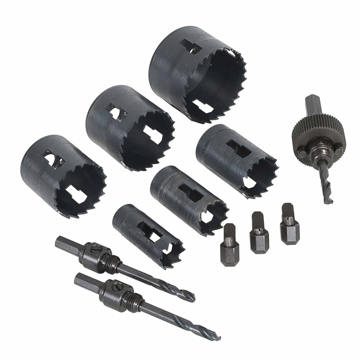 Greenlee 830 1/2" - 2" Conduit Size Bi-Metal Hole Saw Kit - Image 3