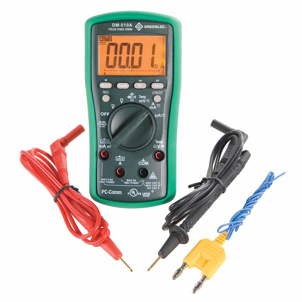 Greenlee DM-510A Digital Multimeter - Image 7