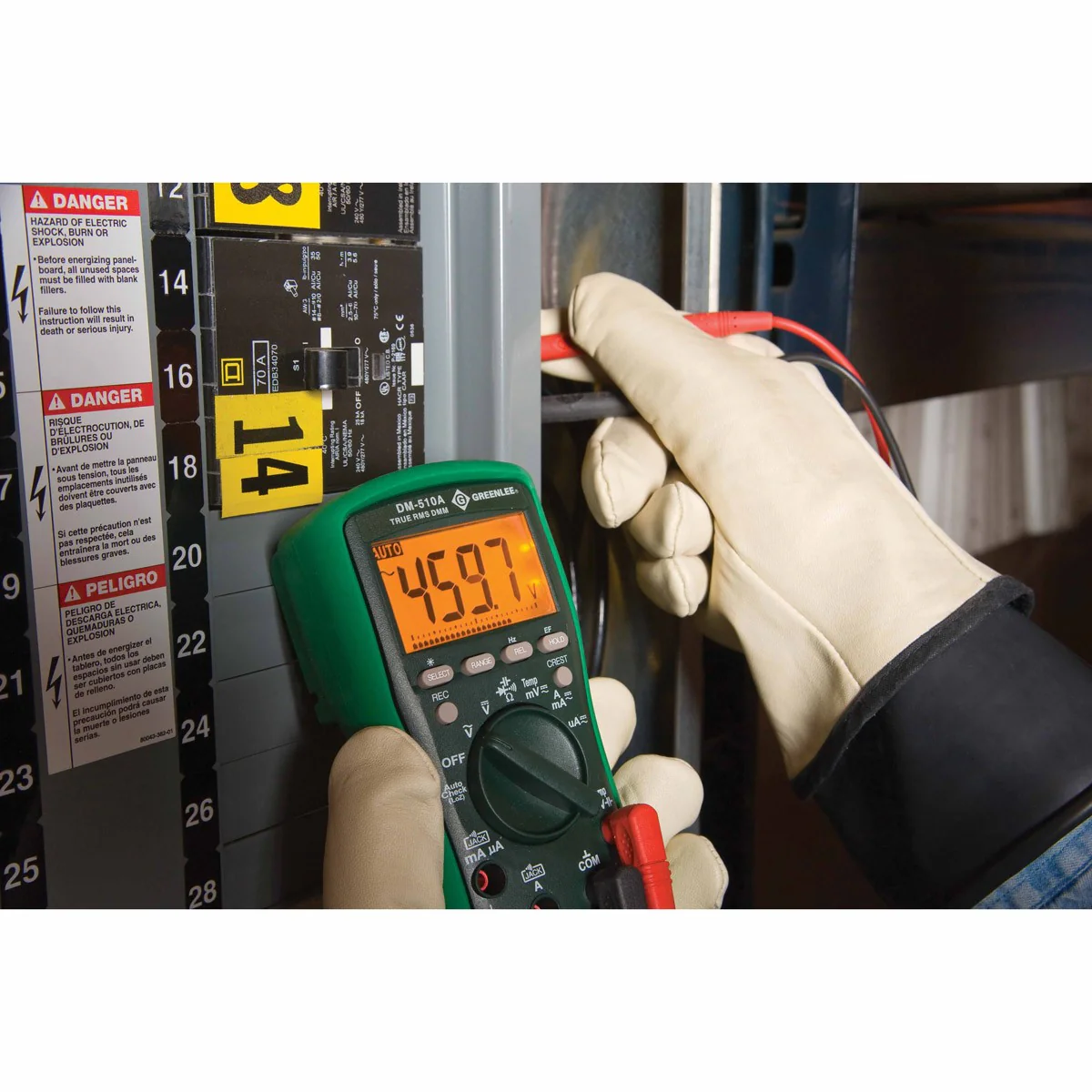 Greenlee DM-510A Digital Multimeter - Image 9