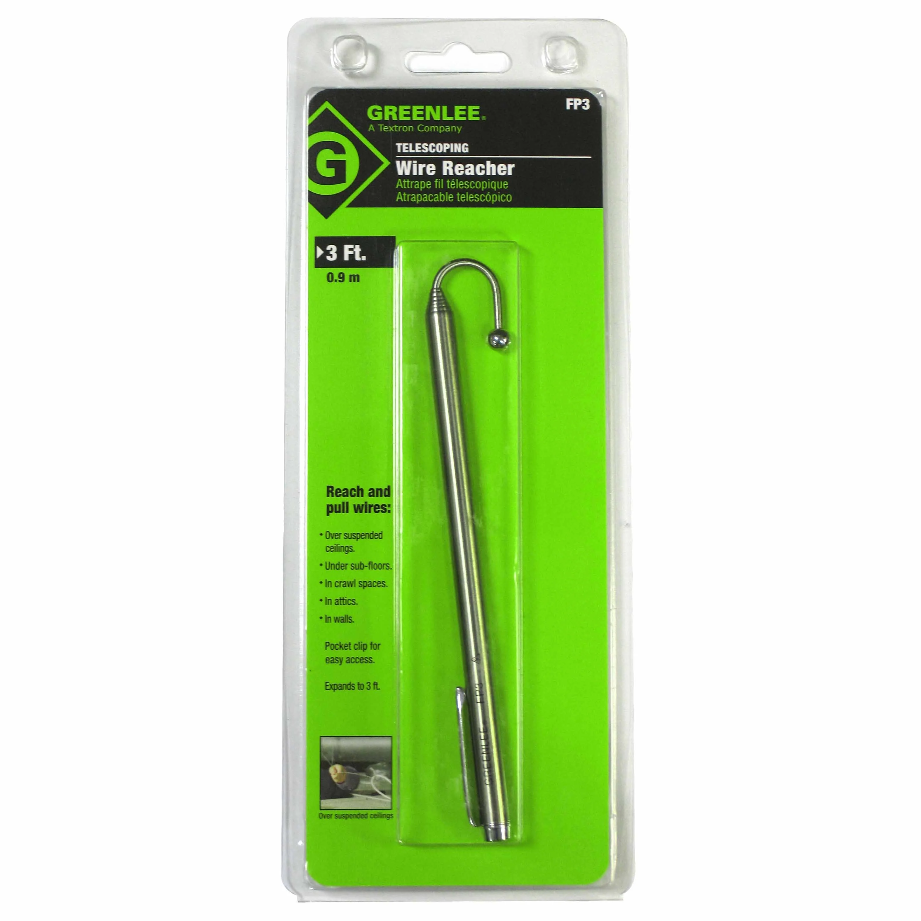 Greenlee FP3 3' Fish Pole (23902) - Image 5