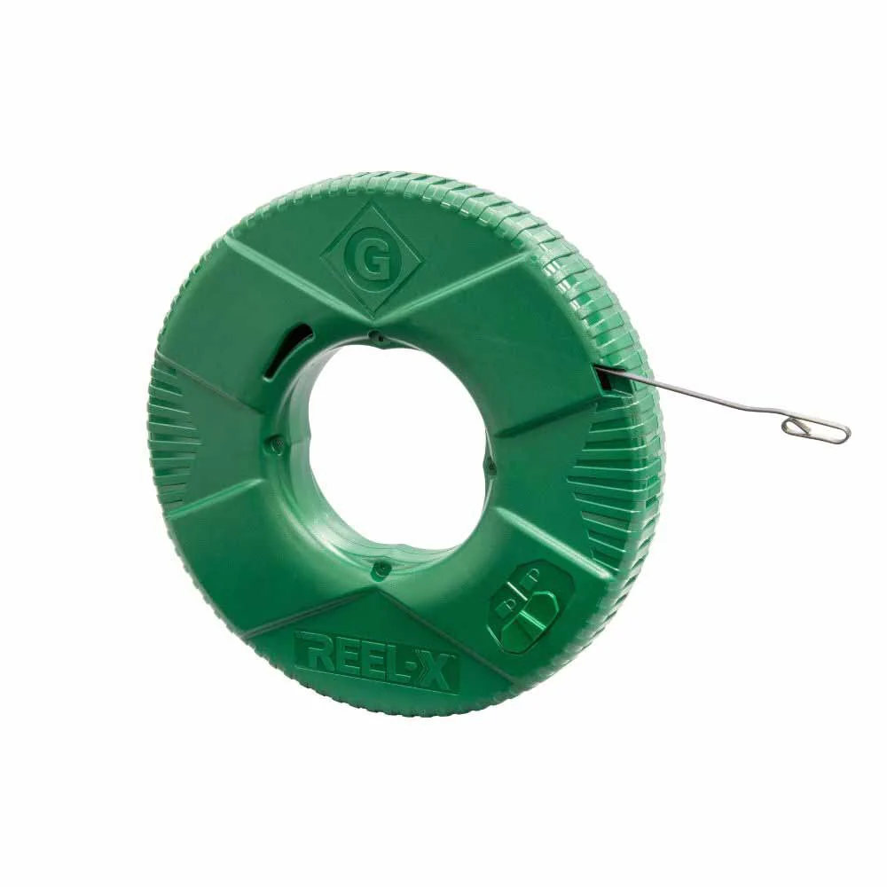 Greenlee FTXS-100W Greenlee 100' REEL-X 1/4" Steel Fish Tape - Image 2