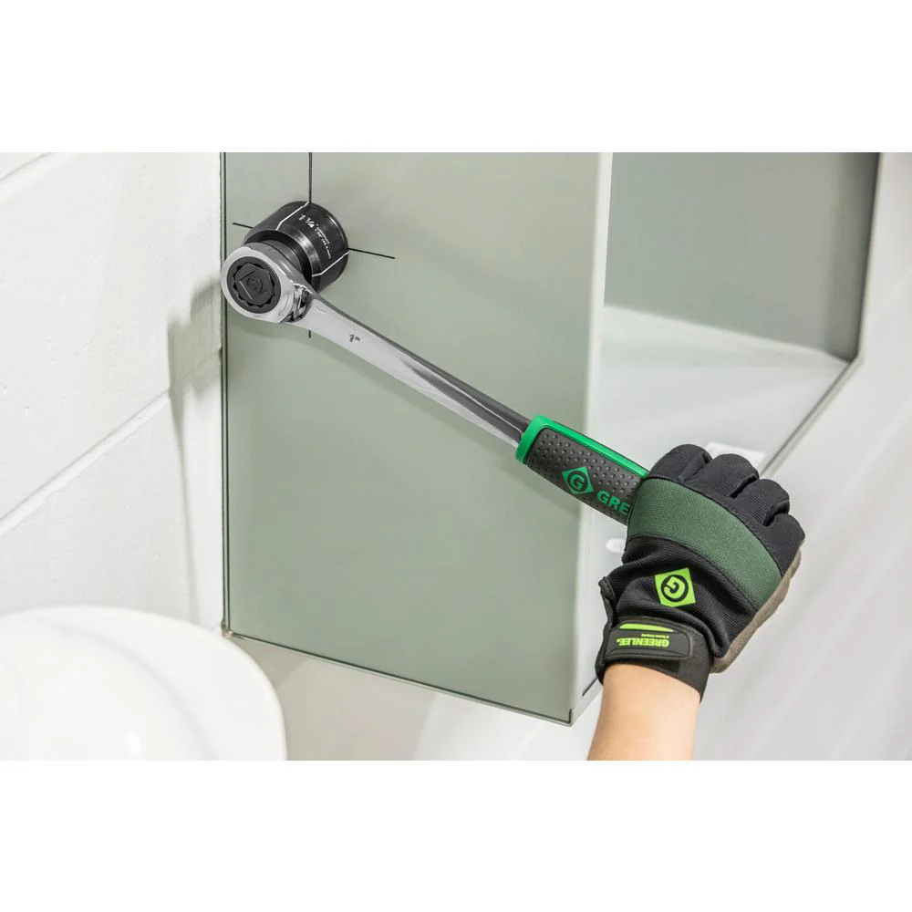 Greenlee KRW-1 1" Hex Ratchet Wrench - Image 3