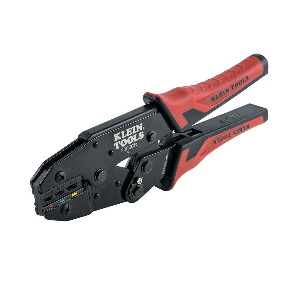 Klein 3005CR Ratcheting Crimper, 10-22 AWG - Insulated Terminals - Image 5