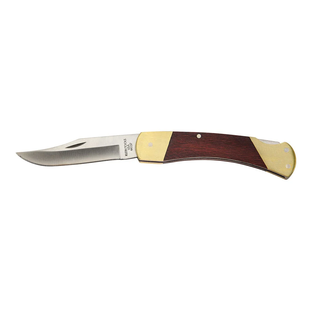Klein Tools 44037 Sportsman Knife Drop Point 3-3/8" - Image 3