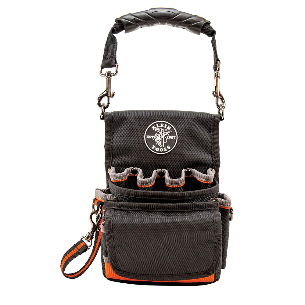 Klein 5242 Tradesman Pro™ Tool Pouch, 9 Pockets, 9.5 x 7.5 x 9.5-Inch - Image 2