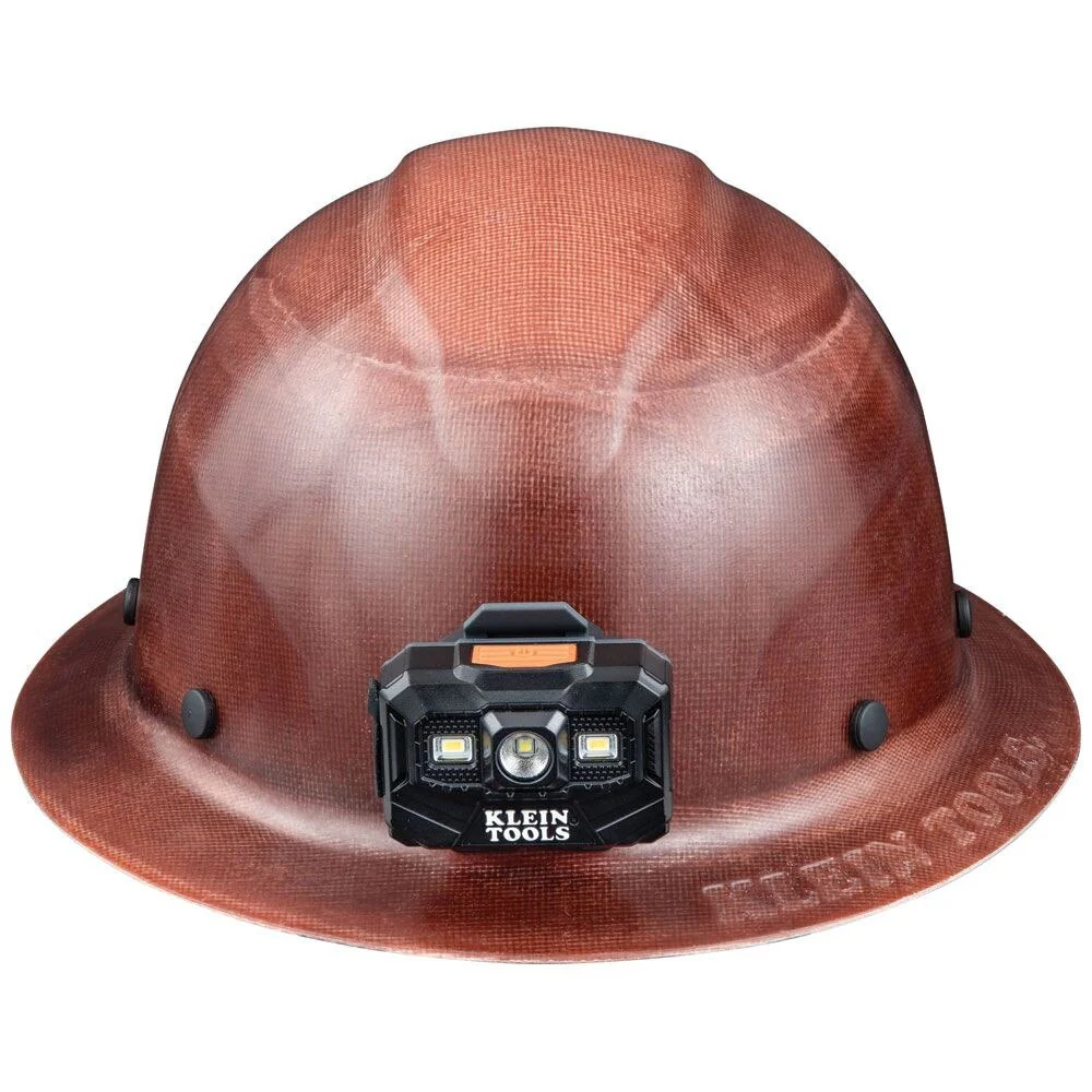 Klein 60447 Hard Hat, KONSTRUCT Series, Full-Brim, Class G, Rechargeable Headlamp - Image 5