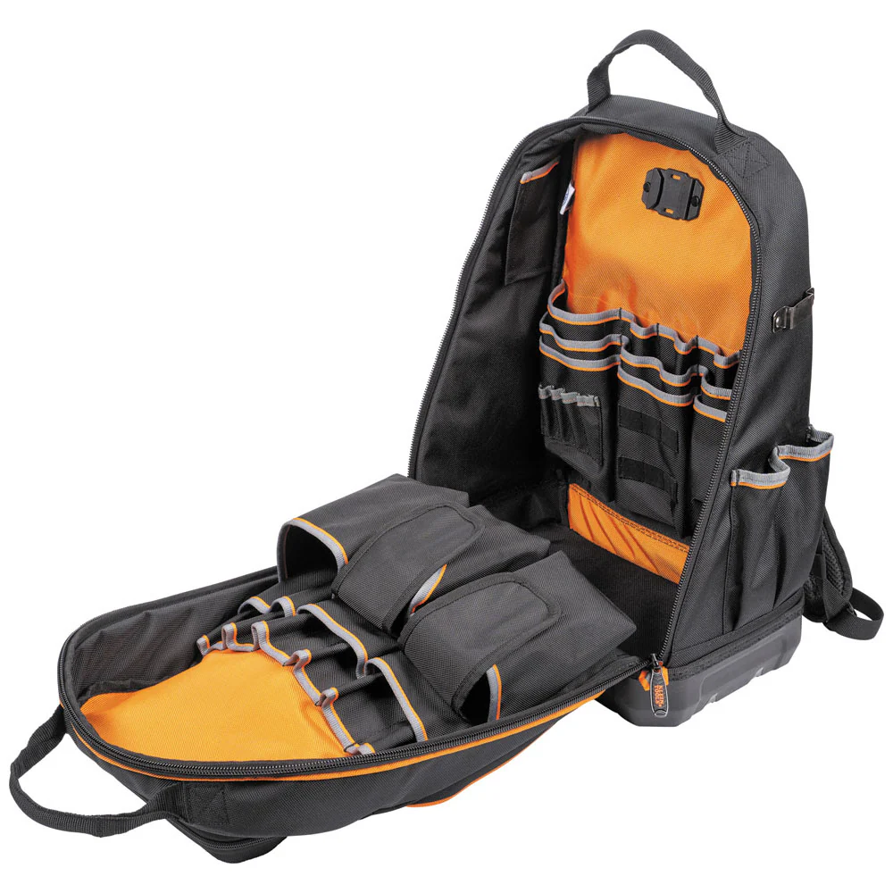 Klein 62800BP Tradesman Pro XL Tool Bag Backpack, 40 Pockets - Image 8