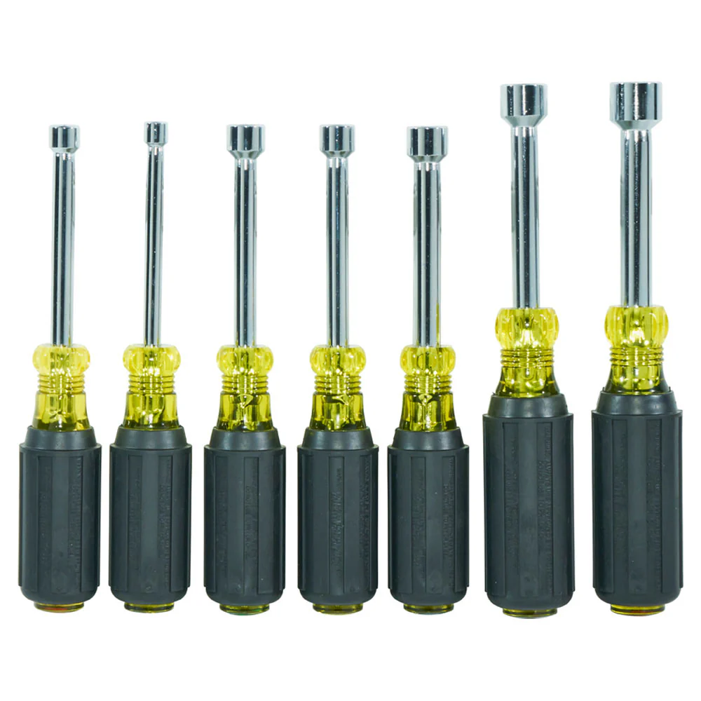 Klein Tools 631M Magnetic Nut Driver Set 3" Shaft, 7 Piece - Image 2