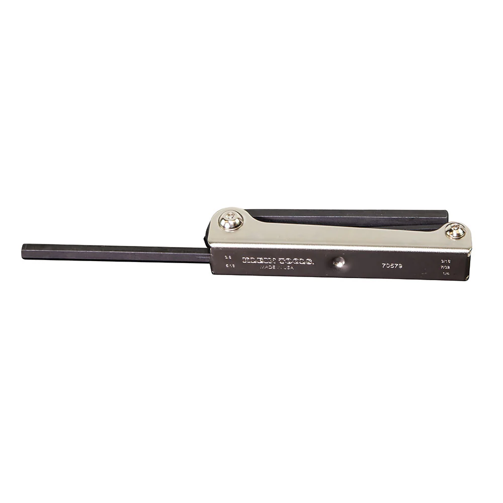 Klein 70579 Folding Hex Key Set, 5", SAE, 5-Piece - Image 3