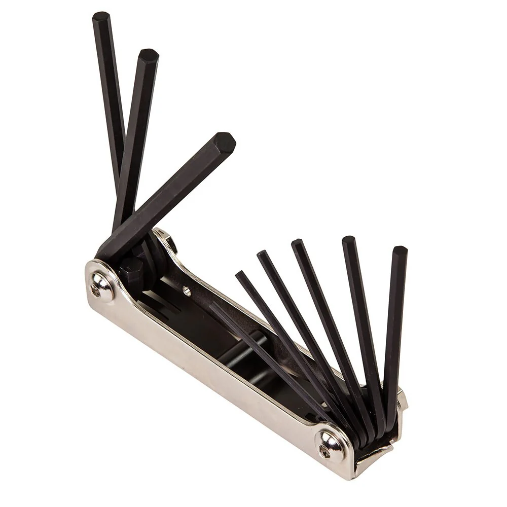 Klein 70591 Folding Hex Key Set, Nine-Key, Inch Sizes - Image 2