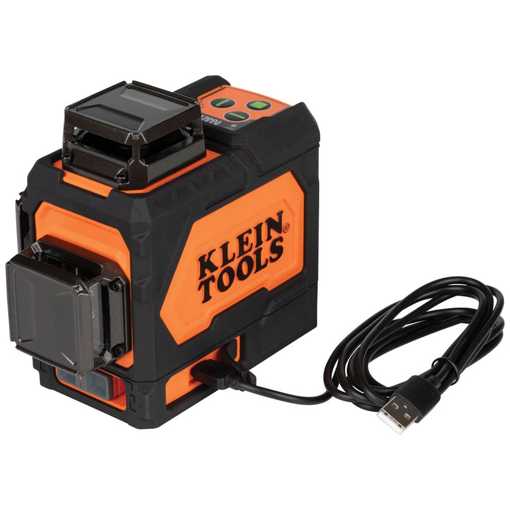 Klein 93PLL Rechargeable Self-Leveling 360 Green Planar Laser Level - Image 3