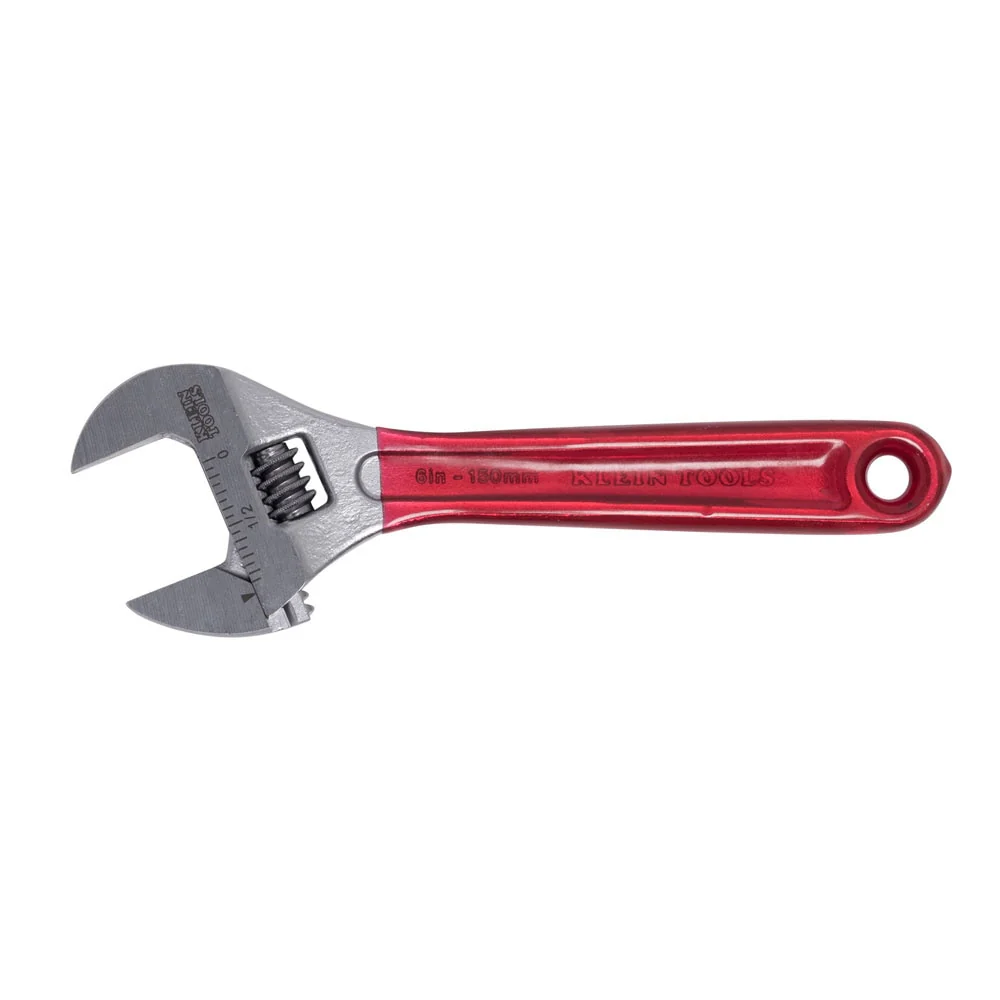 Klein Tools D507-6 Adjustable Wrench Extra Capacity, 6-1/2" - Image 5