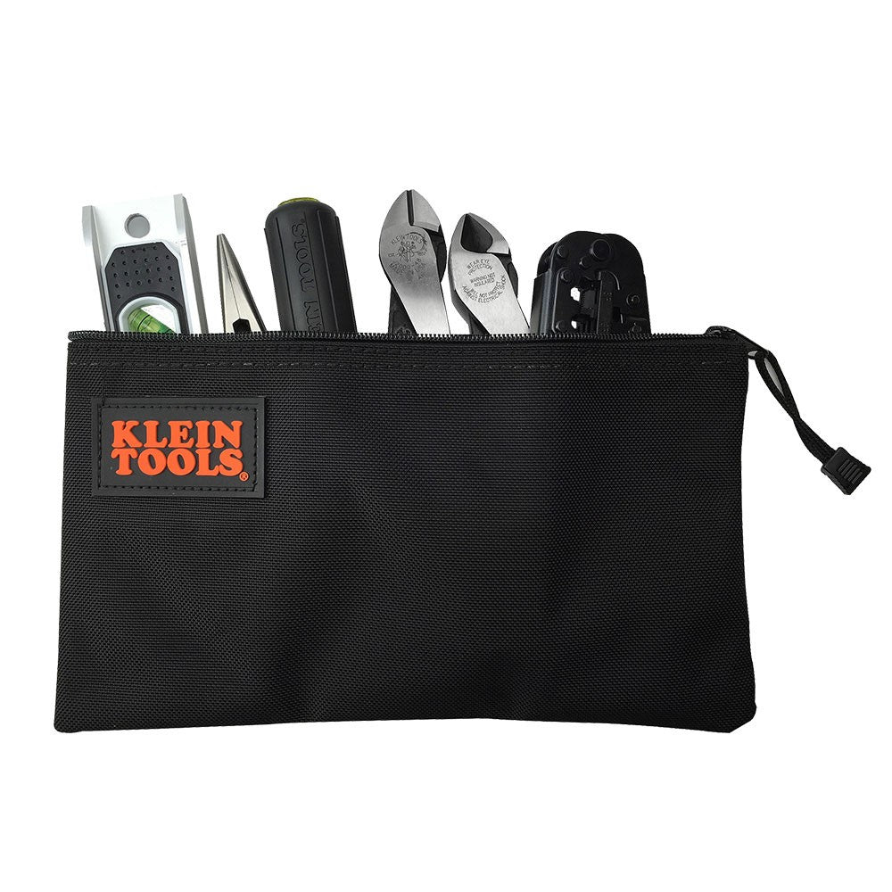 Klein Tools 5139B 12-1/2" Cordura Ballistic Nylon Zipper Bag - Image 3