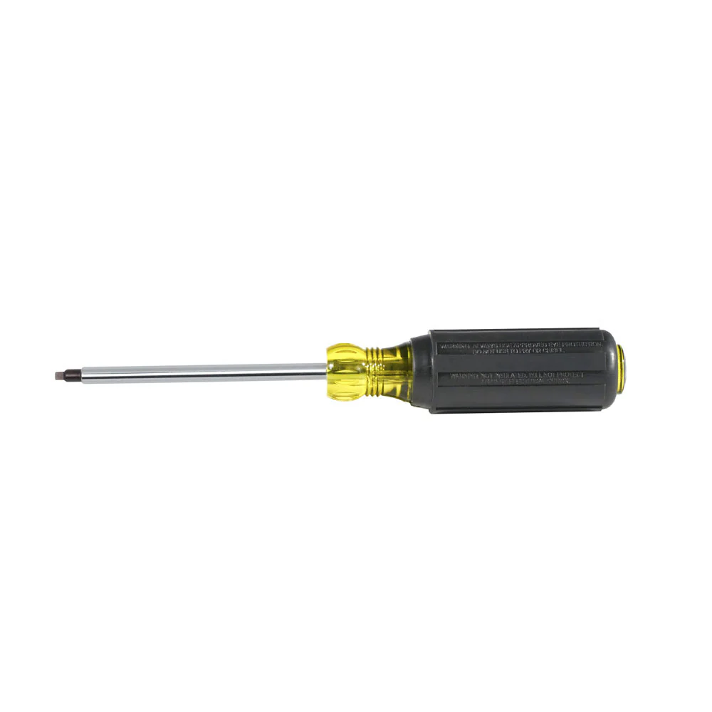 Klein Tools 662 #2 Square Screwdriver with 4" Round Shank - Image 3