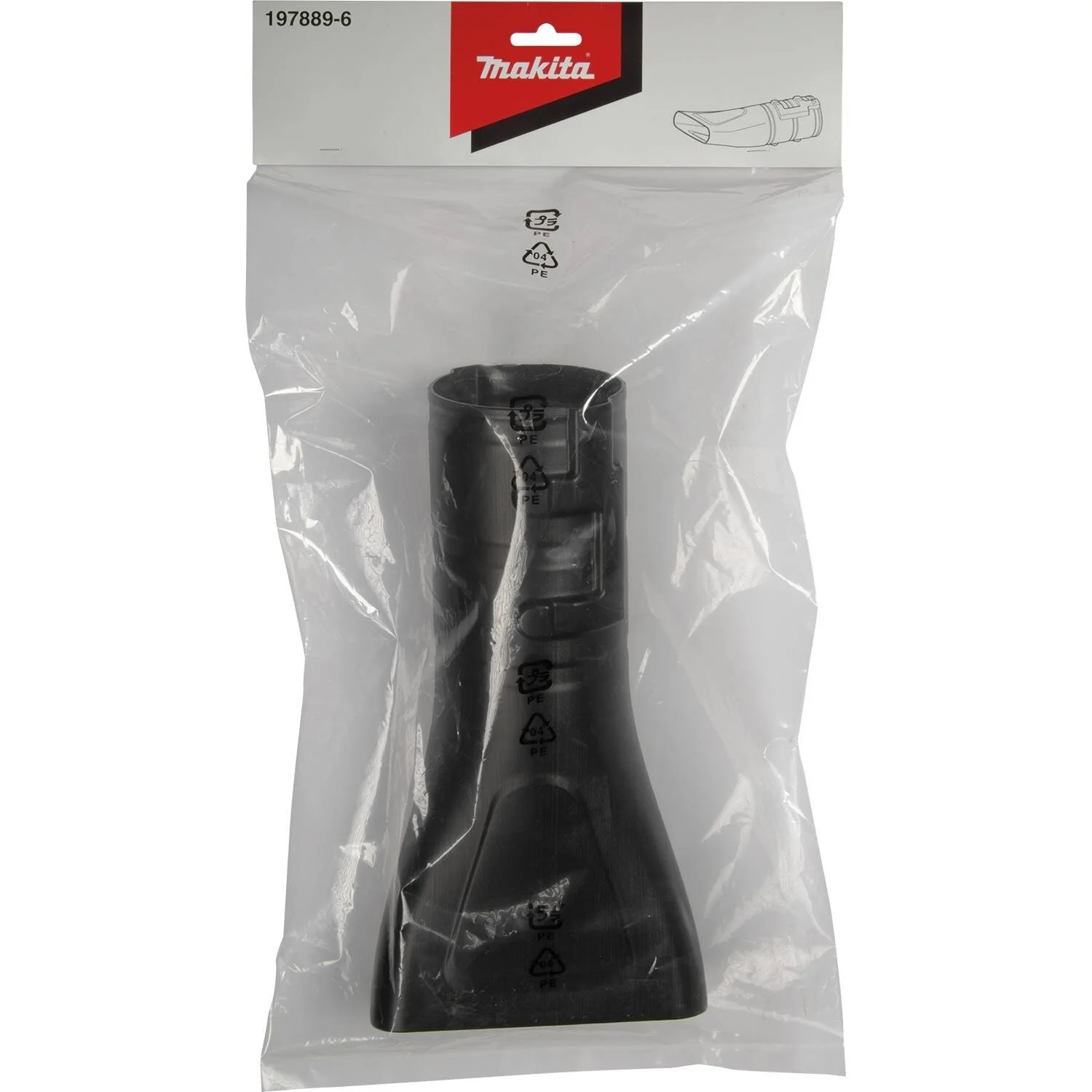 Makita 197889-6 Sweeper Flat End Nozzle for DUB362 - Image 2