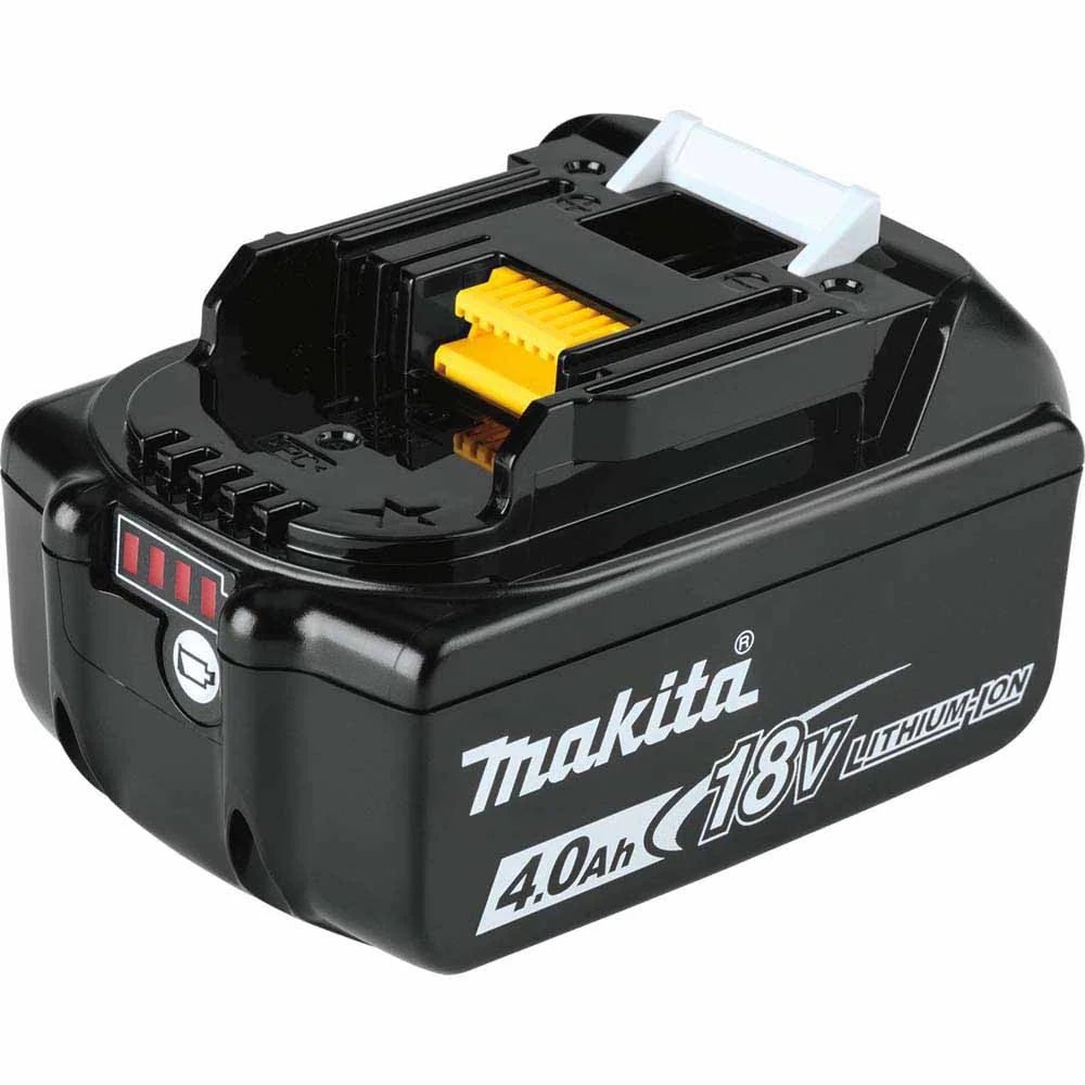 Makita BL1840BSC2 18V LXT Lithium-Ion Battery and Charger Starter Pack, 2ea. BL1840B, DC18SD (4.0Ah) - Image 4