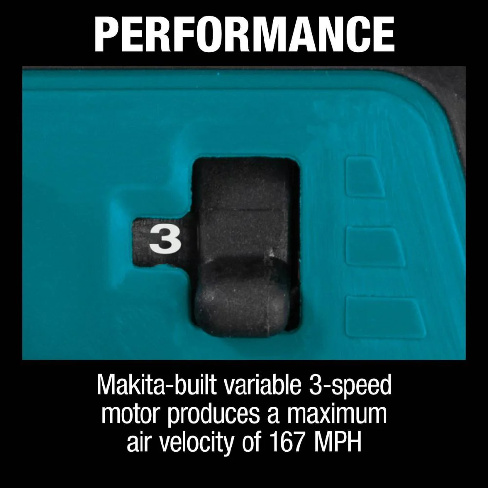Makita BU01Z 12V max CXT Lithium-Ion Cordless Blower (Tool only) - Image 7
