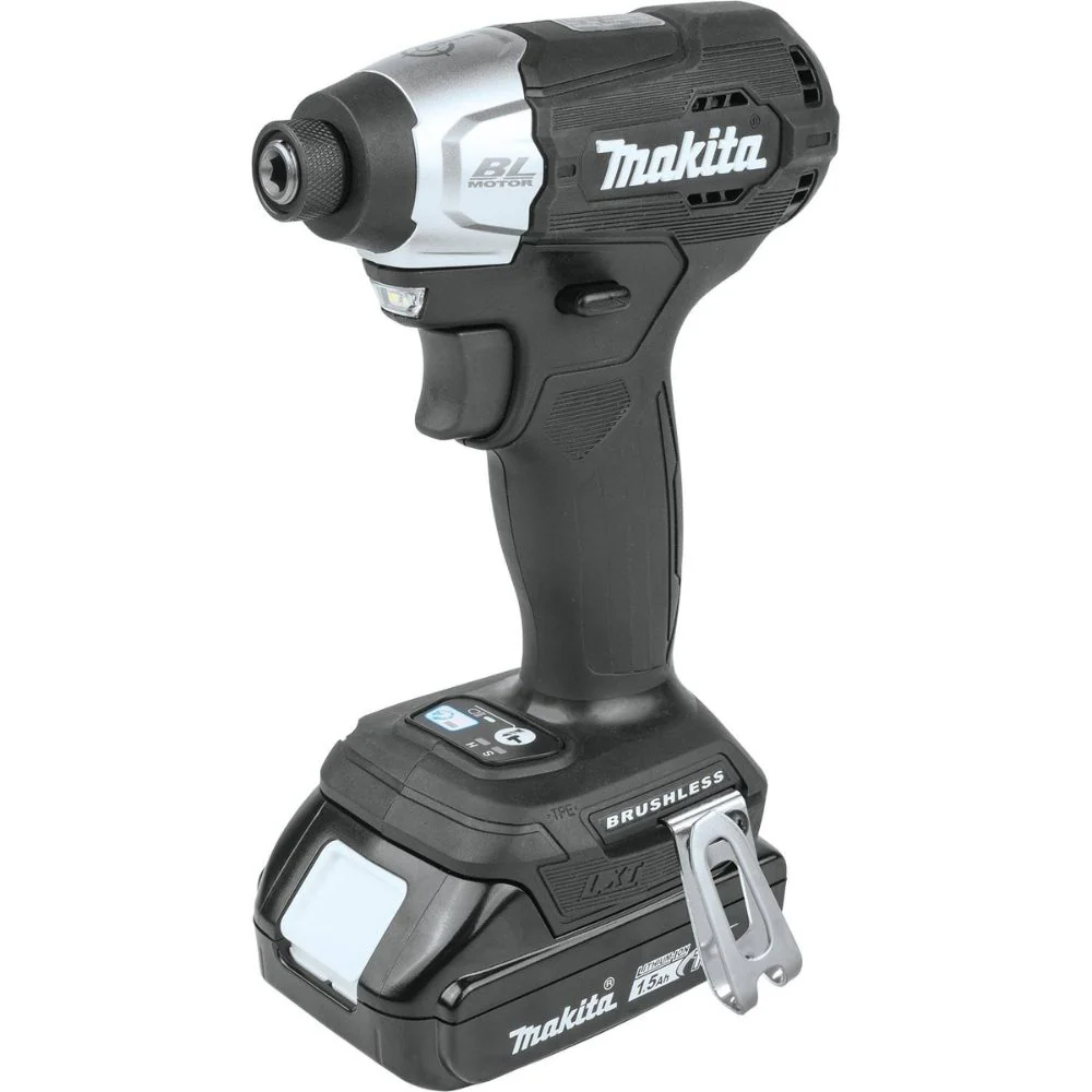 Makita CX203SYB 18V LXT Lithium-Ion Sub-Compact Brushless Cordless 2-Pc. Combo Kit (1.5Ah) - Image 2