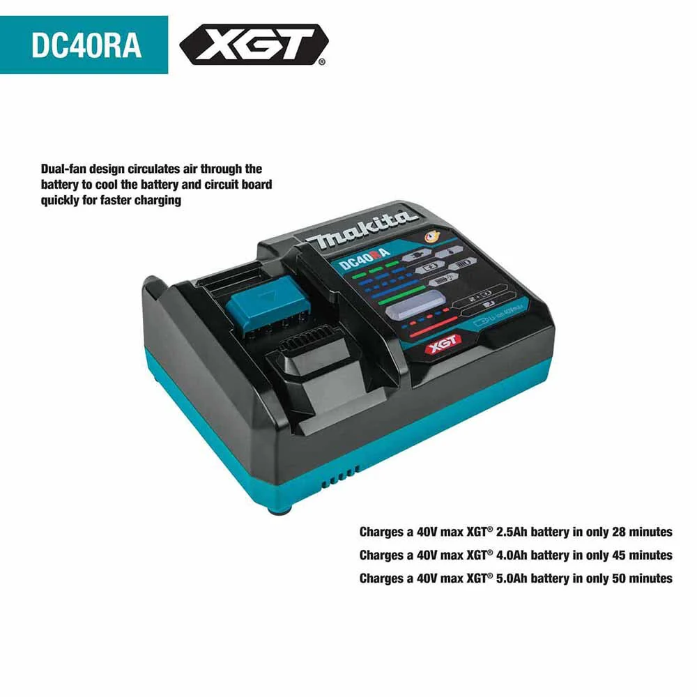 Makita GAU02M1 40V max XGT Brushless Cordless 10" Telescoping Pole Saw Kit, 13' Length (4.0Ah) - Image 11