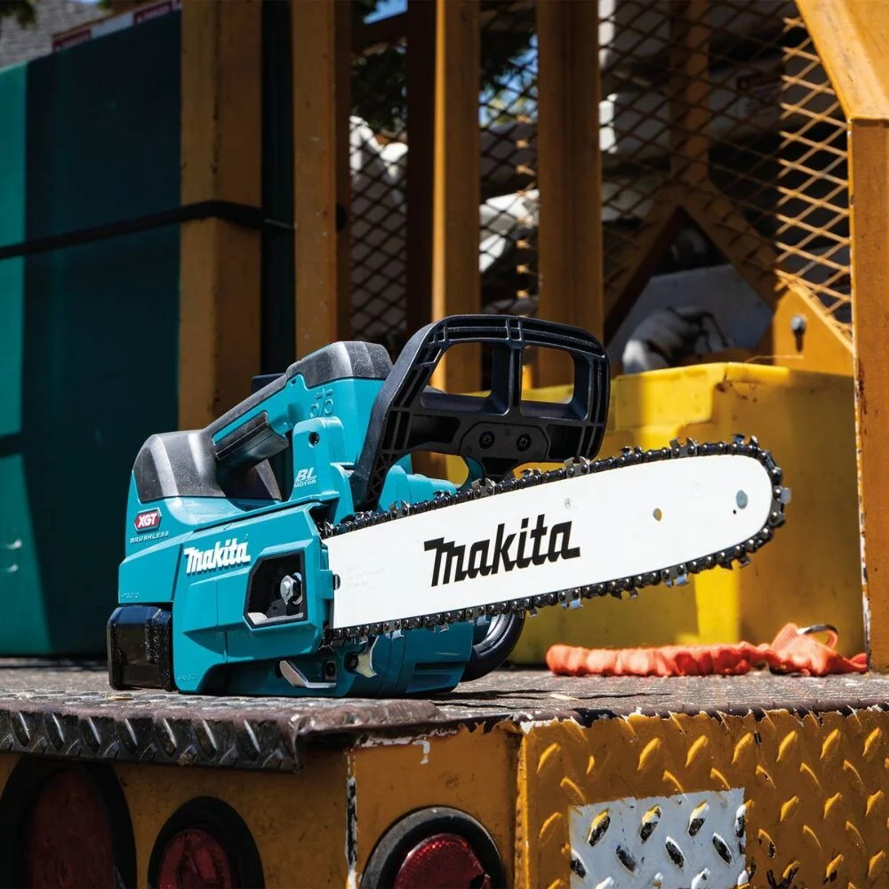 Makita GCU02M1 40V max XGT Brushless Cordless 14" Top Handle Chain Saw Kit (4.0Ah) - Image 12