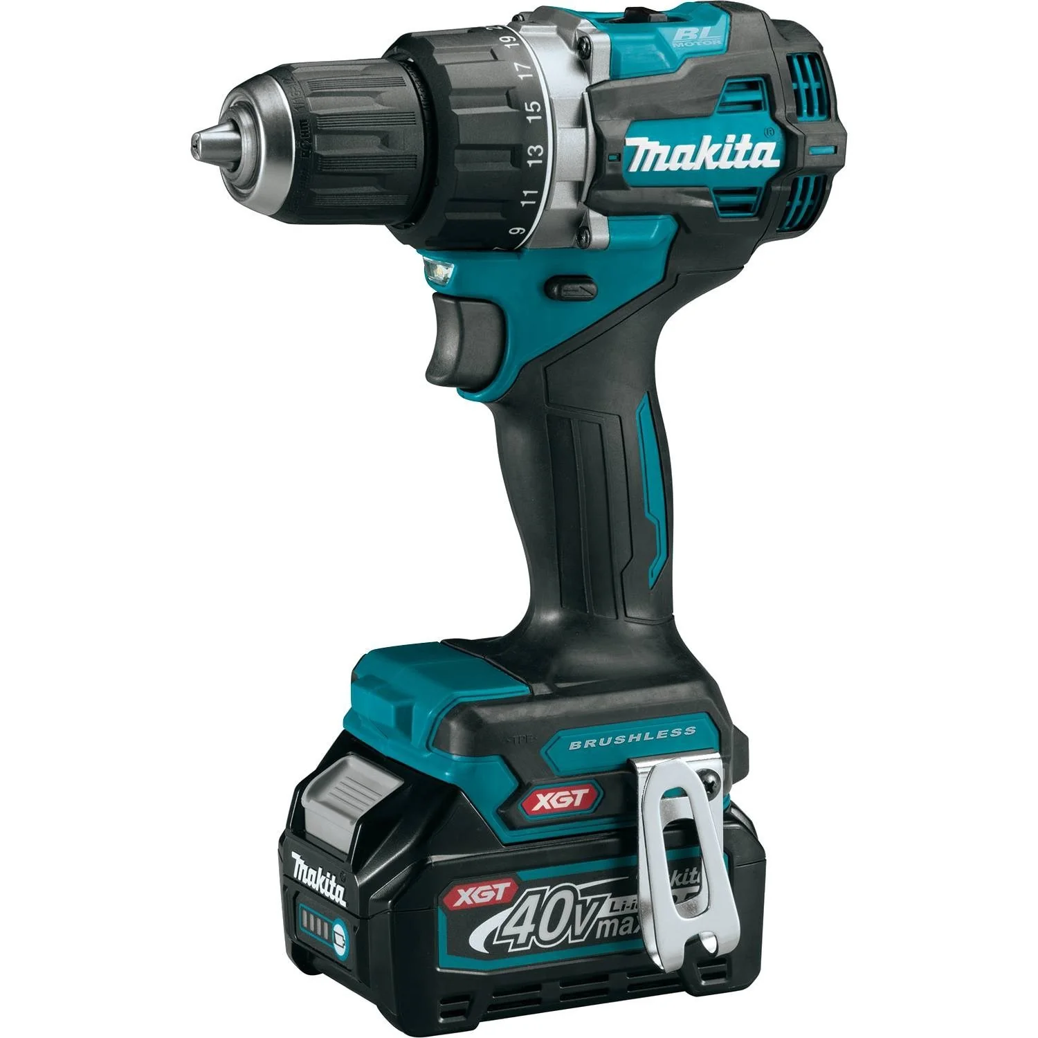 Makita GFD02D 40V max XGT® Compact 1/2" Driver-Drill Kit (2.5Ah) - Image 2