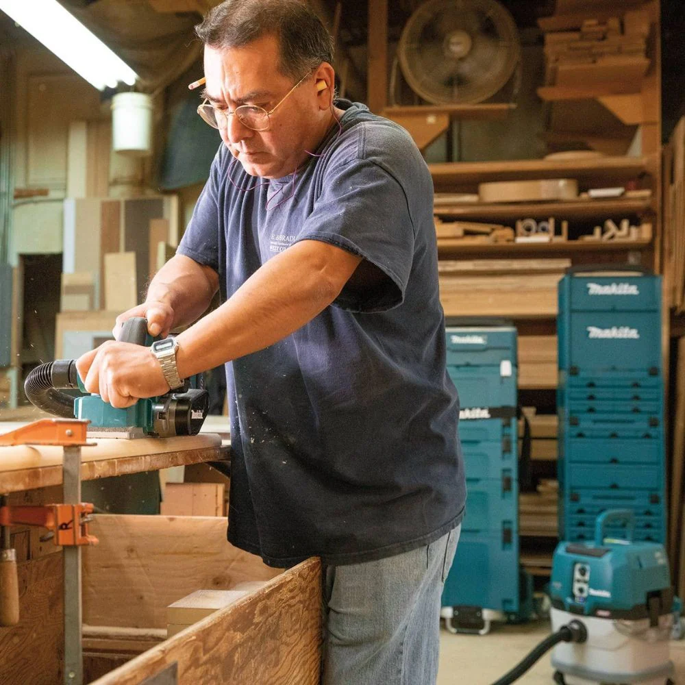 Makita GPK01M1 40V max XGT Brushless Cordless 3-1/4" Planer Kit, AWS Capable (4.0Ah) - Image 17
