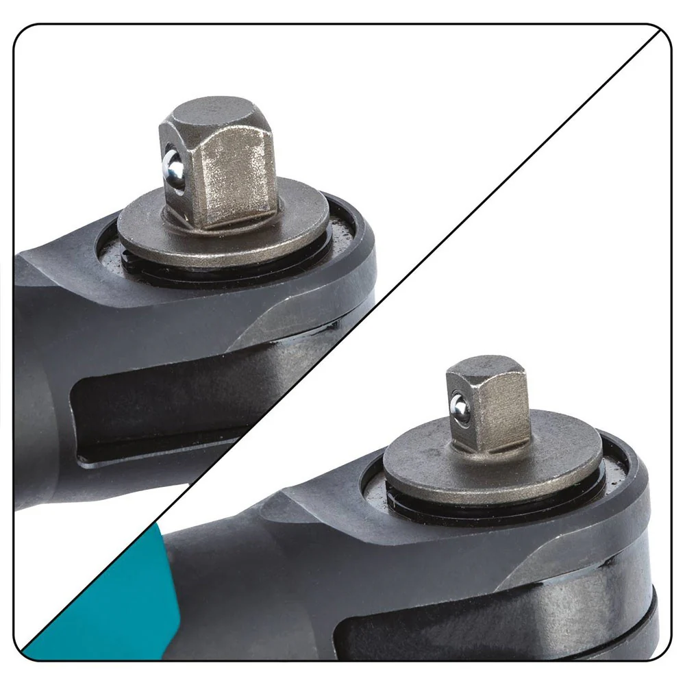 Makita RW01R1 12V max CXT 3/8" / 1/4" Square Drive Ratchet Kit (2.0Ah) - Image 5