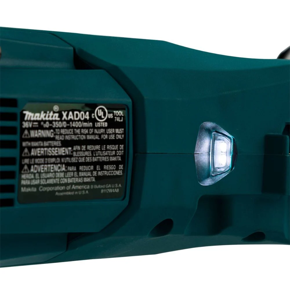 Makita XAD04Z 36V (18V X2) LXT Brushless Cordless 7/16" Hex Right Angle Drill, Tool Only - Image 7