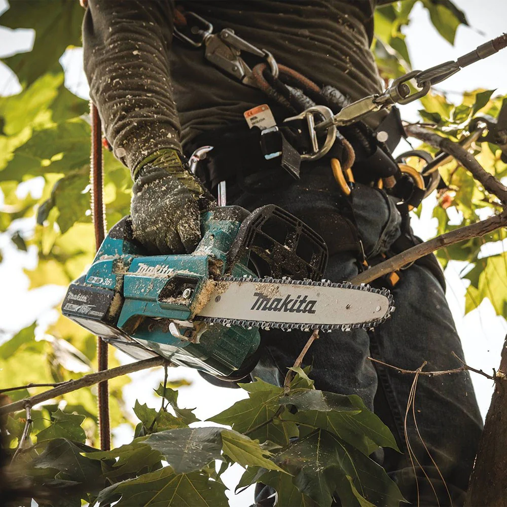 Makita XCU08PT 18V X2 (36V) LXT Brushless 14" Top Handle Chain Saw Kit - Image 16