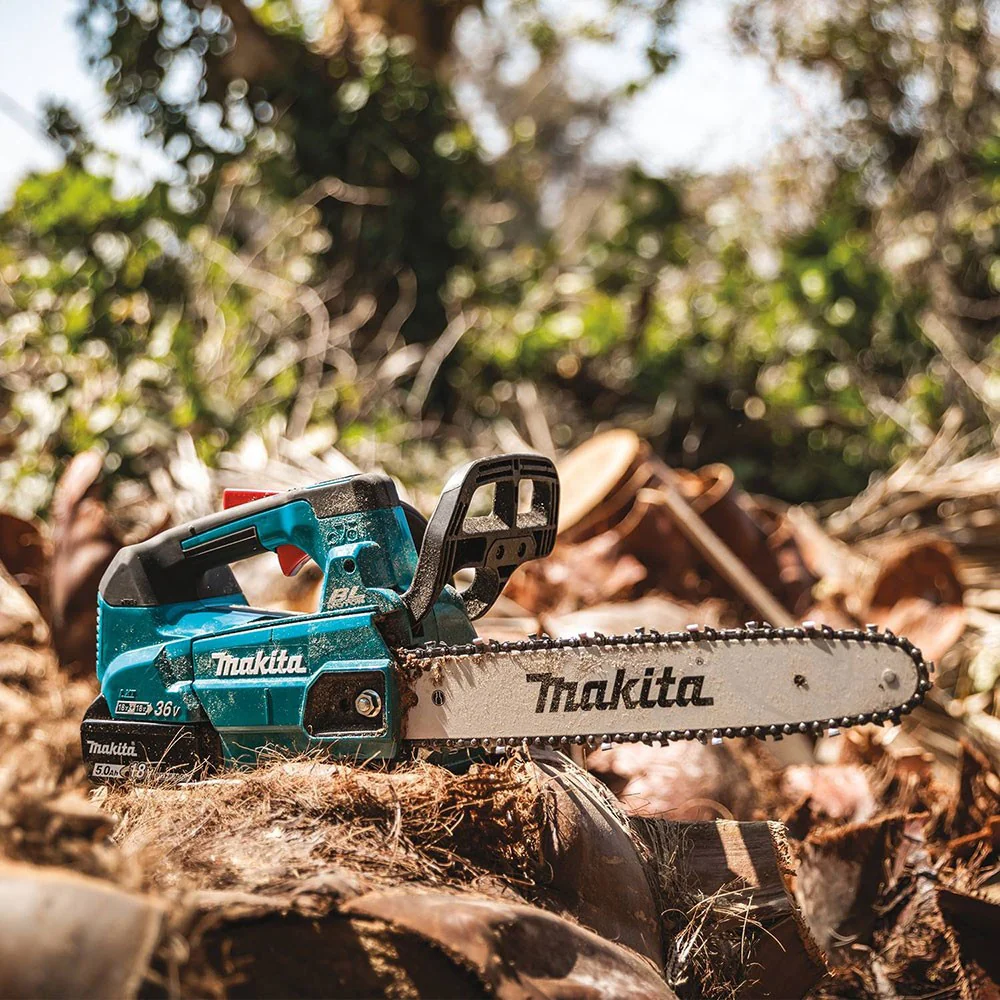 Makita XCU08PT 18V X2 (36V) LXT Brushless 14" Top Handle Chain Saw Kit - Image 18