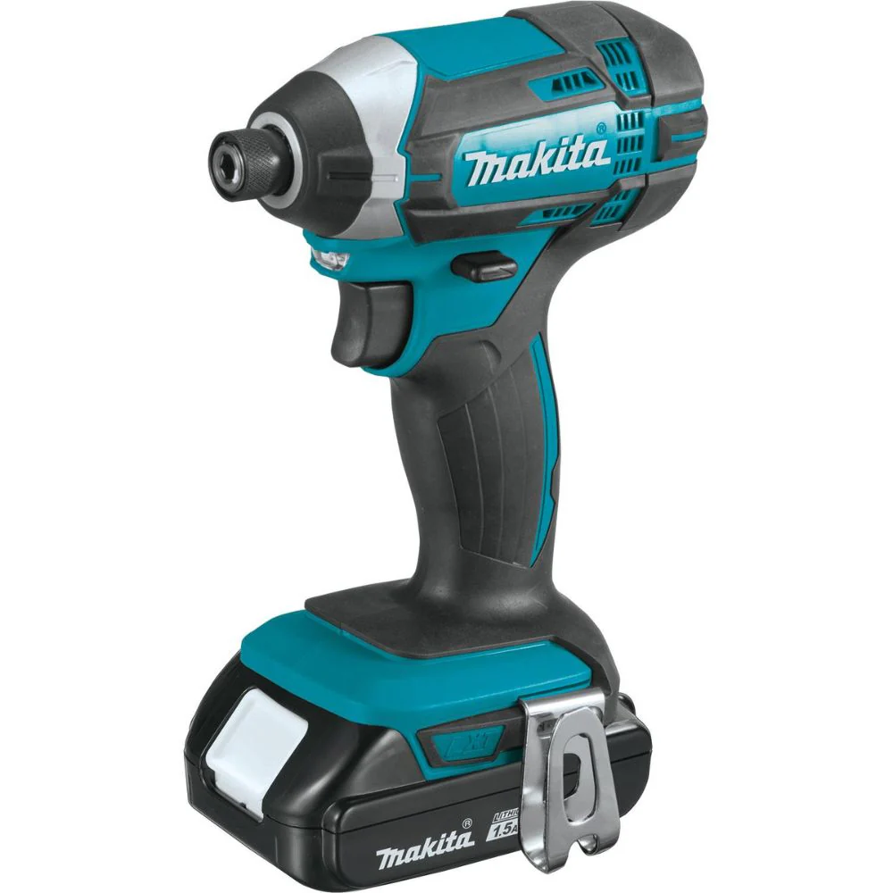 Makita XDT11SY 18V LXT Lithium-Ion Compact Cordless Impact Driver Kit, var. spd., rev., L.E.D. Light, case (1.5Ah) - Image 3
