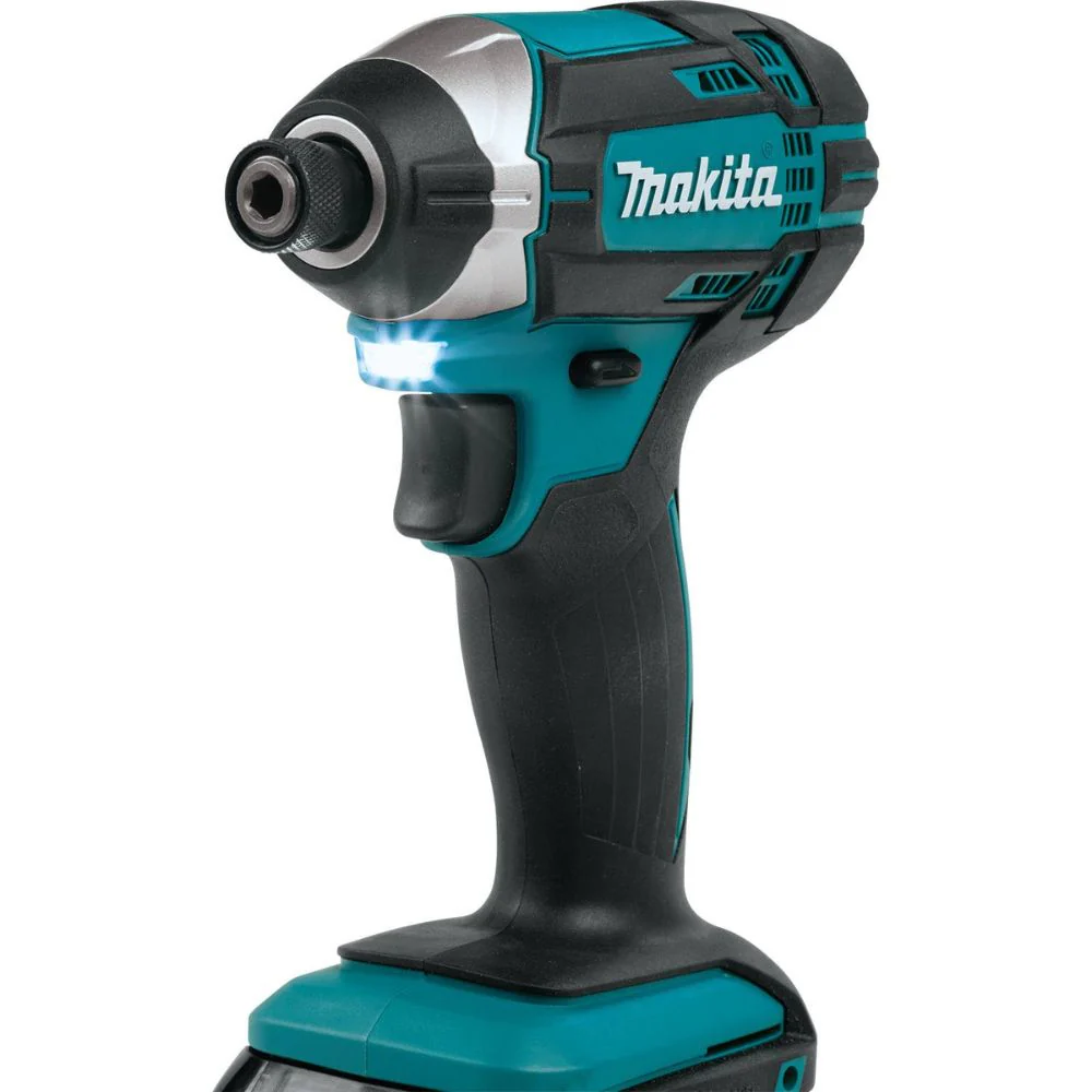 Makita XDT11SY 18V LXT Lithium-Ion Compact Cordless Impact Driver Kit, var. spd., rev., L.E.D. Light, case (1.5Ah) - Image 4