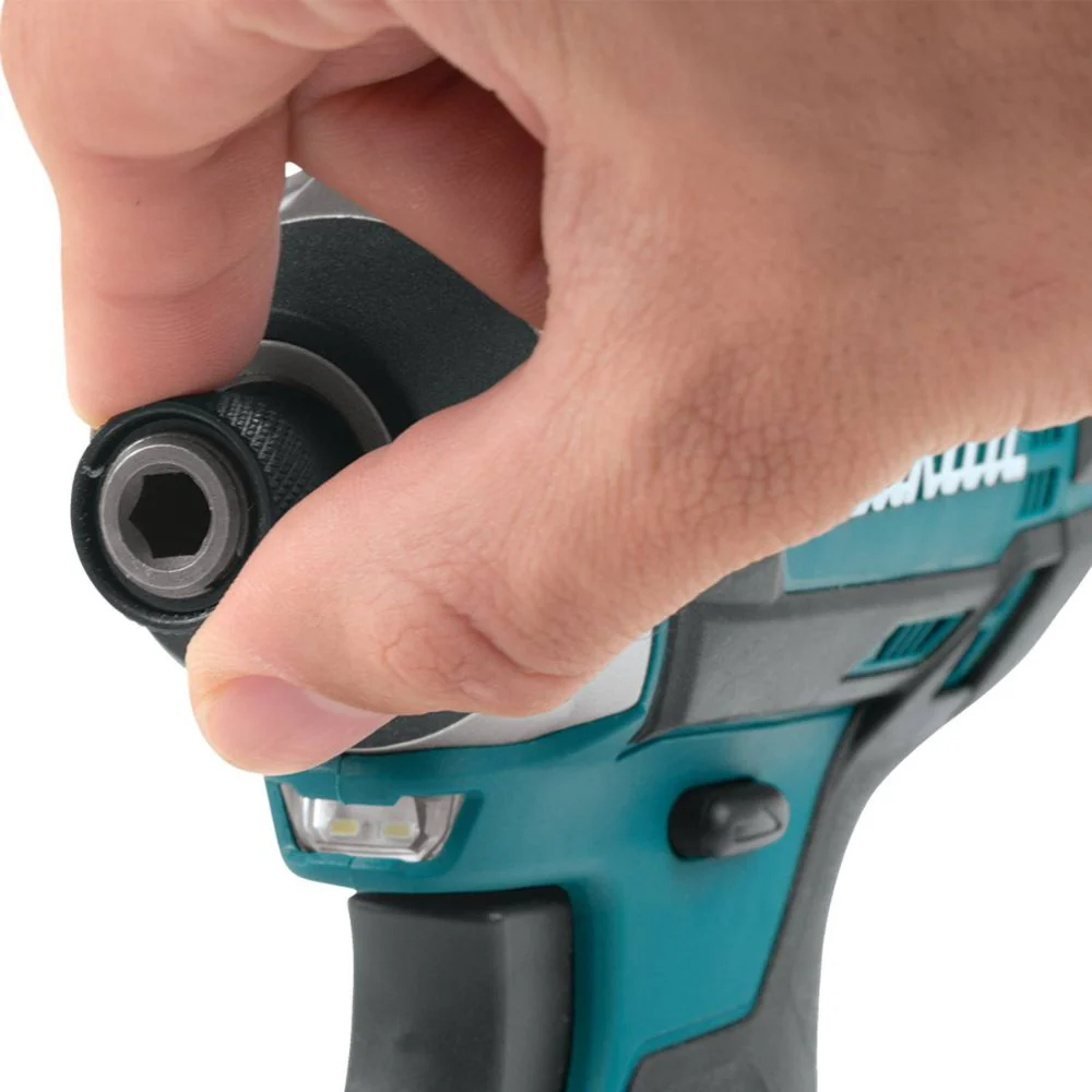 Makita XDT11SY 18V LXT Lithium-Ion Compact Cordless Impact Driver Kit, var. spd., rev., L.E.D. Light, case (1.5Ah) - Image 6