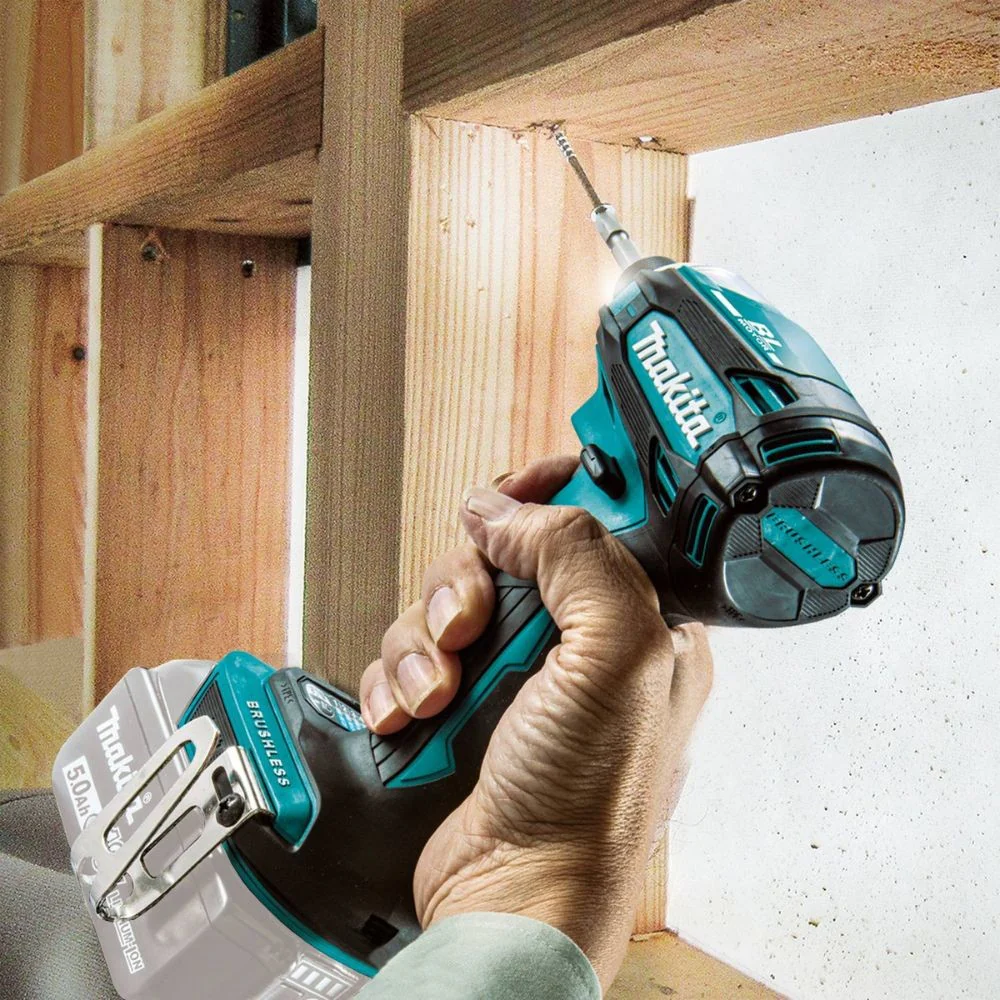 Makita XDT19Z 18V LXT Lithium-Ion Brushless Cordless Quick-Shift Mode 4-Speed Impact Driver, Tool Only - Image 9